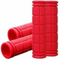 thumbnail image 1 of Pack Bike Handlebars, Anti-Slip Rubber Bike Handlebars for Kids, Special Replacement Bike Handlebars, Red, 1 of 5