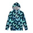 thumbnail image 3 of Sudadera con capucha con estampado 3D de alas de mariposa de colores para hombre, sudadera con capucha de manga larga para primavera y otoño, sudaderas para niños, sudaderas de calle de gran tamaño, 3 of 5