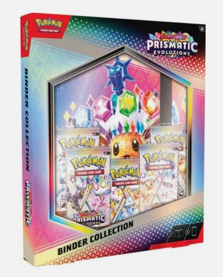 Pokemon Scarlet & Violet: Prismatic Evolutions Binder Collection Box!