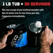 Jocko Fuel Ultimate Pre Workout Powder - Pre-Workout Energy Powder Drink (Blue Raspberry)