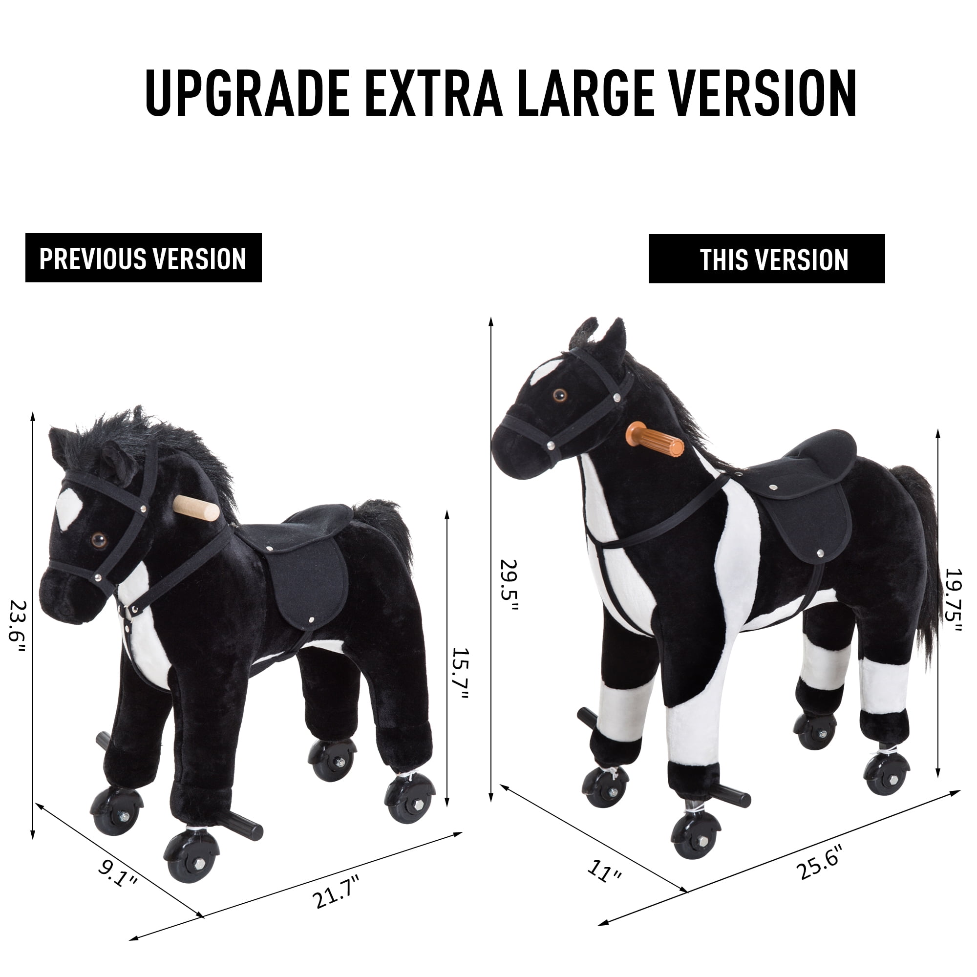 extra large stuffed horse
