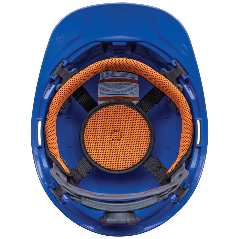 Klein Tools Hard Hat Non-Vented Cap Style Blue