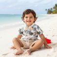 thumbnail image 2 of Toddler Boy Wildlife Shirt and Shorts Set with Bow Tie, 2 of 6
