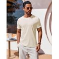 thumbnail image 3 of COOFANDY Men's Shirts Short Sleeve Casual Shirts Crewneck Basic T Shirt, 3 of 6