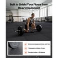 thumbnail image 2 of 12 PCS Puzzle Mat, 24x24x0.4in, High-Density EVA Foam, Interlocking Protective Padding White Dots for Home Gym Office, 2 of 12