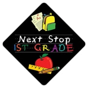 Elementary Graduation Cap - Next Stop First Grade Tassel Topper