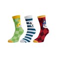 thumbnail image 1 of Animal Crossing Characters Mens Crew Socks 3 Pack, 1 of 1