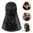 thumbnail image 6 of Raindrops 2pcs Long Tail Elastic Durag Headwraps for Men and Women Pirate Bandana Scarf Breathable and Comfortable Durag Headwraps, 6 of 8