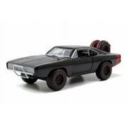 Dom's 1970 Dodge Charger Off-Road, Black - Jada Toys Fast & Furious 97084 - 1/24 scale Diecast Model Toy Car (Brand New, but NOT IN BOX)