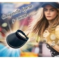 thumbnail image 3 of Visera Gorro Deportivo Protector Solar Y Rayos UV | para Exteriores Hombre/Mujer (Negro/Blanco) MIMA 2 Moderno, 3 of 5