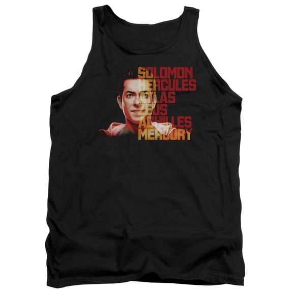 Shazam Movie Shazam Hope Adult Tank Top Black