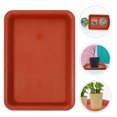 thumbnail image 1 of NUOLUX 10Ud Base Para Macetero Rectangular Roja De Plástico Para Bonsáis Y Plantas De Interior, 1 of 6