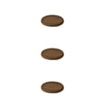 thumbnail image 3 of QualitChoice Coussin de Siège Portable Remplacement Rond Relaxant Respirant Doux Maison Bureau Fauteuil Canapé Tapis Accessoires Café 3 Pcs, 3 of 6