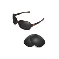 Walleva Black Polarized Replacement Lenses for Oakley Pulse Sunglasses