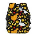 thumbnail image 4 of Pofeuu Farm Goose Print Backpack for Men and Women - Basic Bookbag Casual Daypack Backpacks for College Work Travel-One Size, 4 of 5