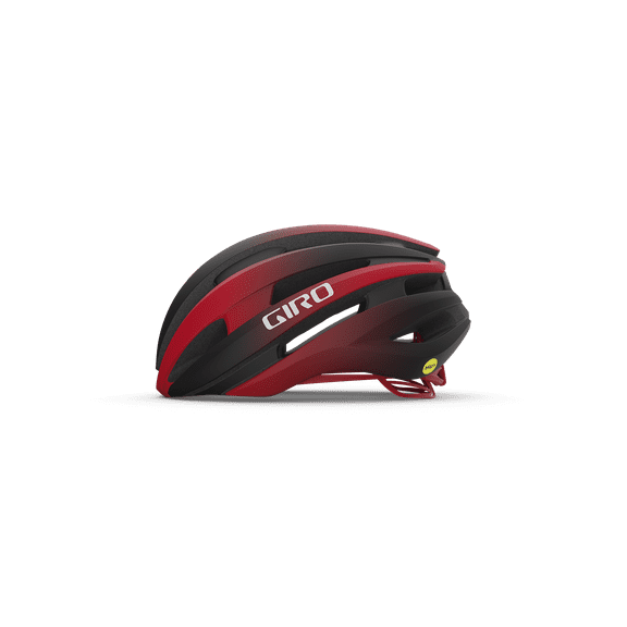 Giro Synthe Mips II Adult Road Bike Helmet , Matte Black/Bright Red, Size S (51–55 cm)