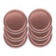 thumbnail image 5 of AURARMLET 6Ud Tapas Prácticas Para Frascos De Conserva Color Oro Rosado Con Interior De, 5 of 8