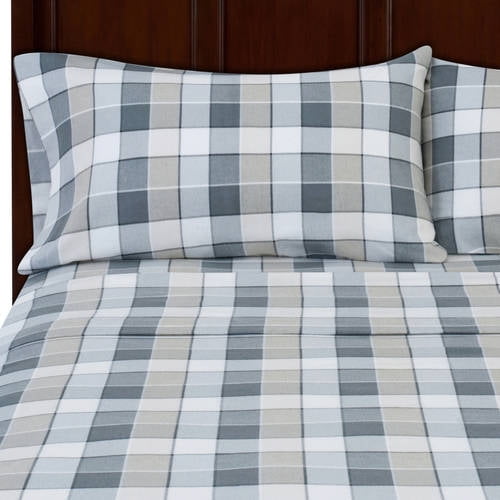 Mainstays Flannel Bedding Sheet Set