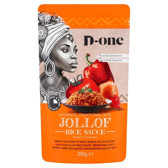 D-one Jollof Rice Sauce 250g, Imported from Britain