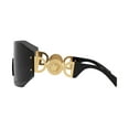 thumbnail image 2 of Versace Sunglasses VE2258 100287 Black-Gold / Dark Grey Lens, 2 of 4