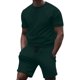 thumbnail image 1 of Conjuntos cortos Cagnkofi para hombre, conjuntos de 2 piezas, chándales de verano, camisetas y pantalones cortos casuales de manga corta con cuello redondo, chándal, 1 of 6