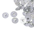 thumbnail image 4 of 200 Unids Ve Metal Wick Sustainer Wick Tabs Para Artesanía Ve Regalo 6 Tamaño De Navidad Decoración De Suministros - 14x3mm Sunnimix Vela mecha sustentadores, 4 of 7