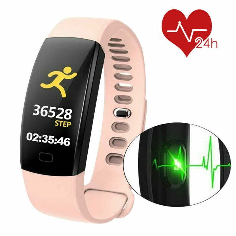 smart watch band heart rate oxygen blood pressure fitness tracker activity sport