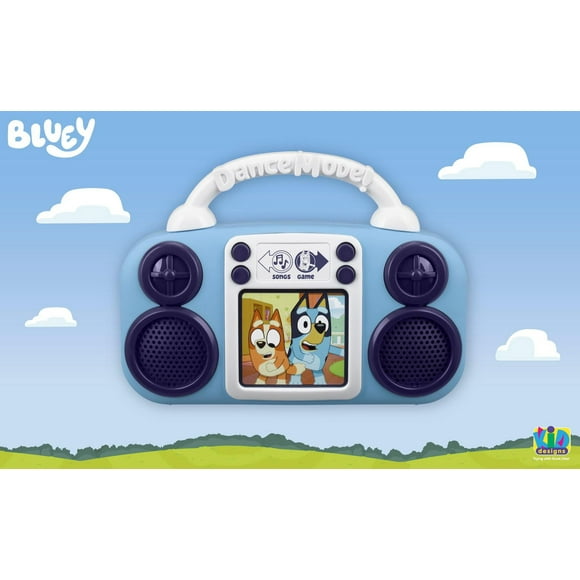 Bluey Boombox with Light-up Graphic Flashes to the Music