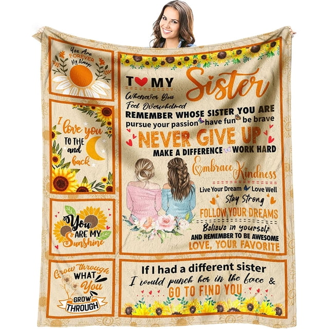 LHSHID Best Friend Blanket Friendship Gifts for Women Friends Best Friend Birthday Gifts for Women Bestie Gifts for Women Bestfriend Gifts for Best Friend BFF Gift for Woman Throw Blanket 50x60in