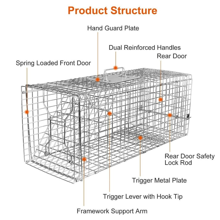 YouLoveIt Rat Cage Traps Live Mouse Rat Traps Catch and Release for Indoor  Outdoor, Small Animals Traps, Mouse Traps Catch and Release Mice, Rats,Chipmunk,  Pests 