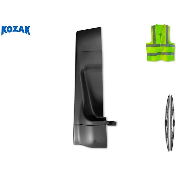 Rear Fairing Panel Extension for Right Passenger Side Compatible with Freightliner Cascadia 2008-2017 125