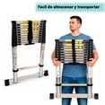 thumbnail image 2 of ESCALERA TELESCOPICA DE ACERO 5M RETRACTIL PLEGABLE CON ESTABILIZADOR, 2 of 6