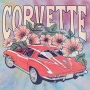 Boy's General Motors Floral Corvette Graphic T-Shirt