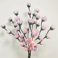 thumbnail image 6 of 2 Pack Light Purple  Rose Flower Twig Lights, 30 Inch 20 LED Artificial Rose Branch Lights Battery Powered Flexible Branch Decor Lights for Home Vase Wedding Christmas, 6 of 16