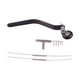 thumbnail image 2 of Kit de montaje de tren de aterrizaje trasero de fibra de carbono para adultos, neumático de PU resistente 85 cc a 100 cc, 2 of 9