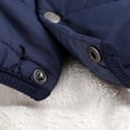 thumbnail image 2 of JUNWELL Pet Dog Jacket 2 Layers Fleece Lined Warm Dog Jacket Soft Windproof Small Dog Coat for Winter Cold Weather, 2 of 12