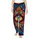 thumbnail image 1 of Balery Vibrant Psychedelic Eye Pantalones de pijama para mujer, pijamas ultraligeros, pantalones de estar por casa-Large, 1 of 6