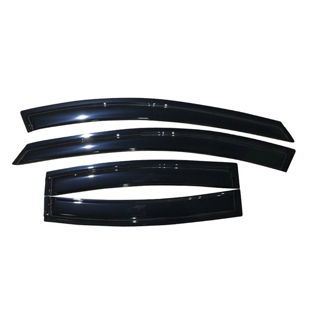 Ikon Motorsports Compatible With 10 15 Chevy Cruze Acrylic Window Visors Vent Windshield Deflector Rain Guard 4pc Set Outside Mount 11 12 13 14 15 Walmart Com
