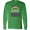 thumbnail image 3 of Inktastic Lacrosse is My Favorite Season Long Sleeve T-Shirt, 3 of 5