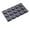 Black, variant on 15-cavity round waffle Chocolate Candy Molds silicone mold mousse cake candy apple pie shape mold biscuit candy fondant baking tool
