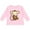 AD-Pink, variant on Monkey Thinking Boys or Girls Long Sleeve Toddler T-Shirt