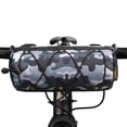 thumbnail image 2 of Rhinowalk Sac de Guidon Camouflage avec Sangle Réglable, Capacité 2,4l, Polyester Résistant à l'Eau, Compatible avec Téléphone Intelligent, Portefeuille, Outils, pour Cyclisme et Usage Extérieur, 2 of 7