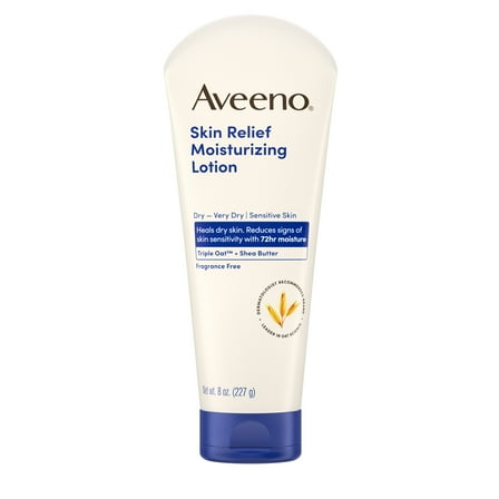 Aveeno Skin Relief Moisturizing Body Lotion for Very Dry Skin, 8 fl oz