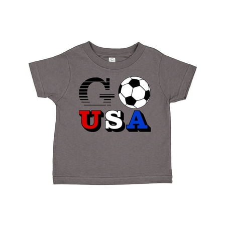 

Inktastic Go USA- Soccer Football Gift Toddler Boy or Toddler Girl T-Shirt
