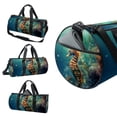 thumbnail image 3 of Hippocampus Durable Duffle Bag for Travel Tote - Spacious Interior for Swim Gear - 17.7 Inches - Ideal for Weekend Getaways, 3 of 6