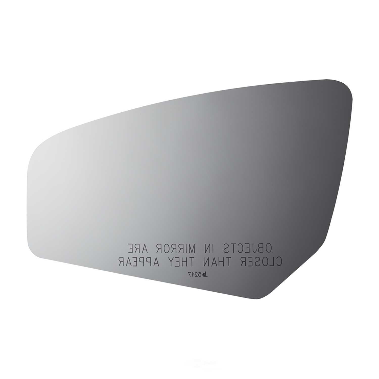 Burco Side View Mirror Replacement Glass - Clear Glass - 5247