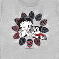 thumbnail image 2 of Women's Betty Boop Easter Egg Frame  Graphic Tee Athletic Heather 2X Large, 2 of 4