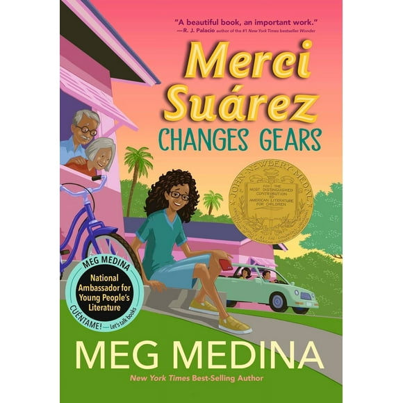 Pre-Owned Merci Surez Changes Gears (Hardcover 9780763690496) by Meg Medina