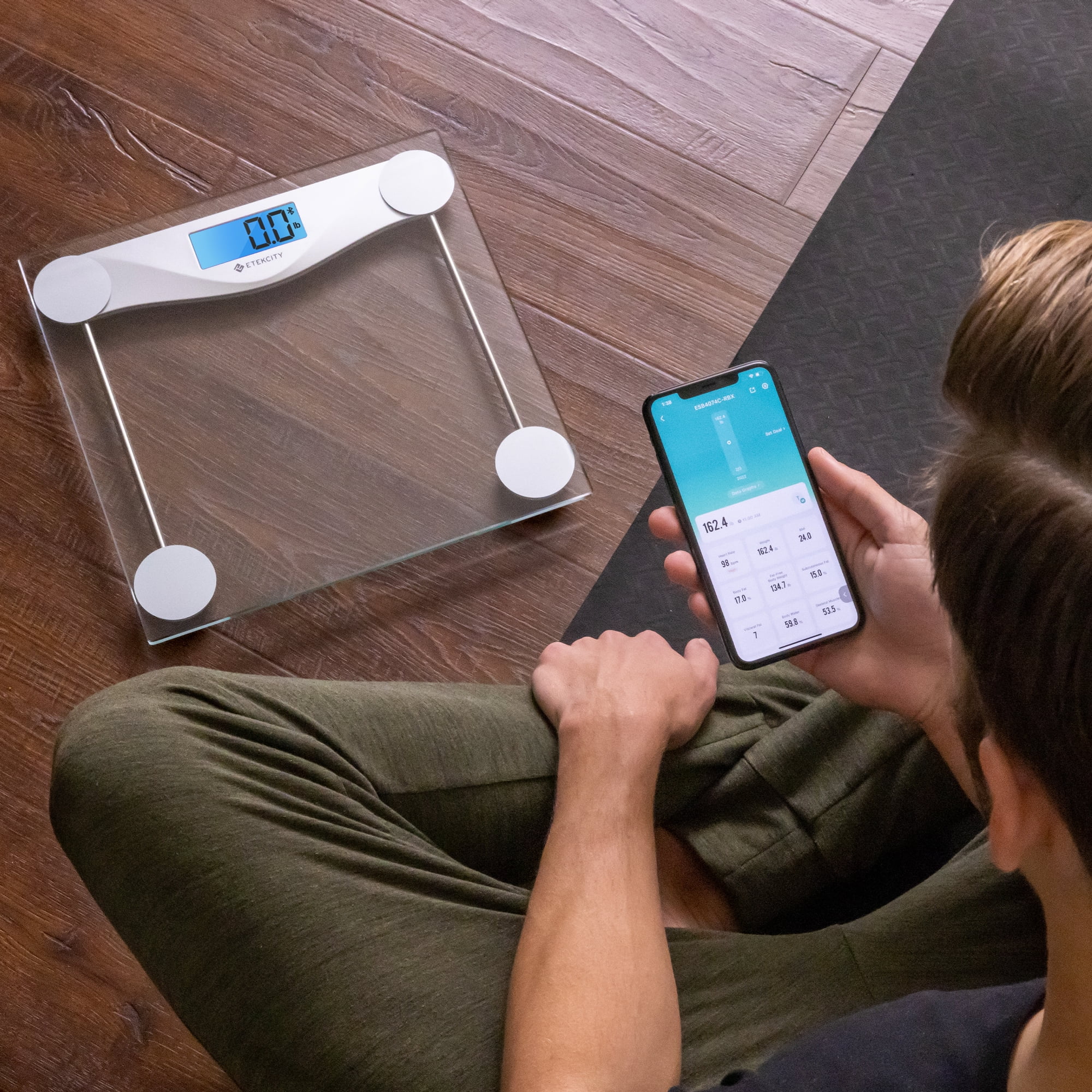 Etekcity's Bluetooth smart scale with baby mode falls to