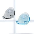 thumbnail image 2 of WinWay Clear Blue Suction Cup Rack Plastic Bathroom Holder Shaver Storage Rack Wall Hook Hangers Towel Sucker Bathroom Tool,Blue, 2 of 9